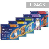 NexGard Spectra Chewable Mixed Parasite Tablets for Dogs